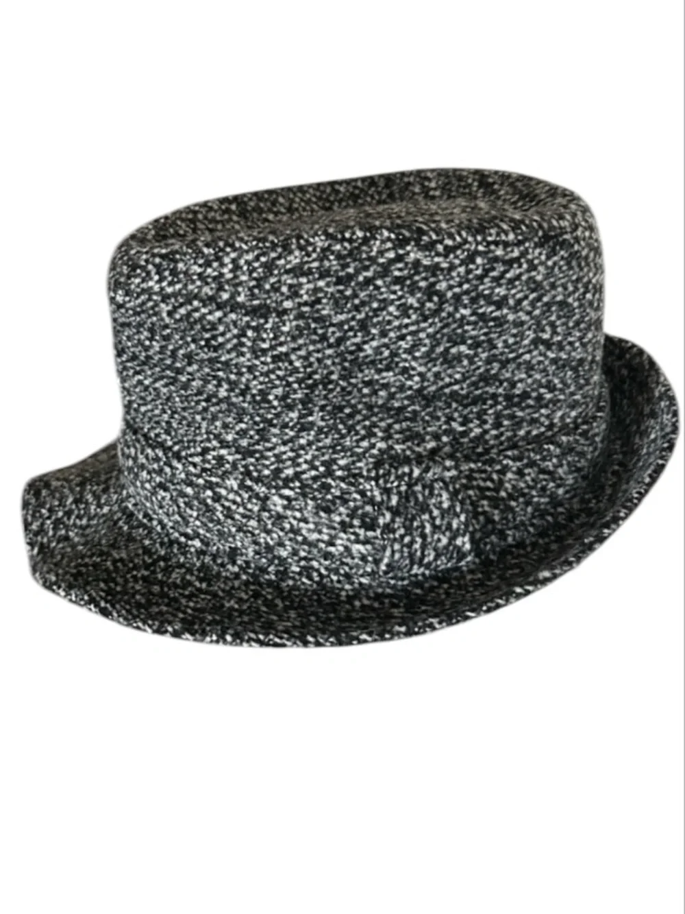 Fedora Heathered Wool Blend Hat